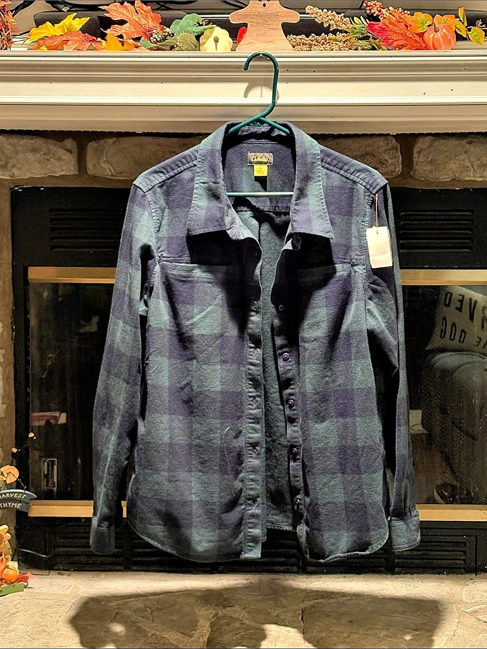 Cabela's Plaid Button Down Shirt Size XL Like New